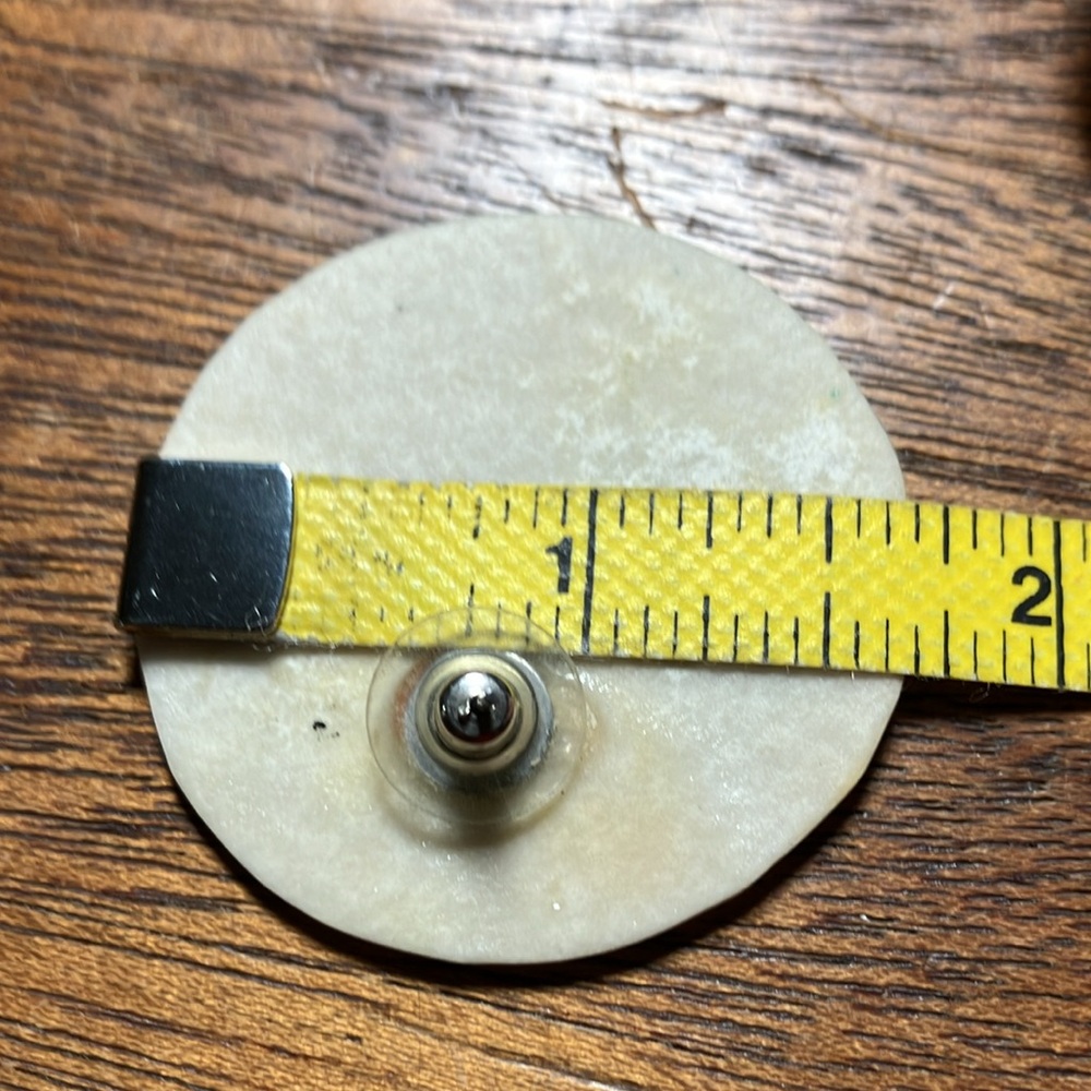 Artisan Unique Hand Painted Signed Fall Harvest C… - image 4